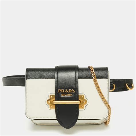 prada cahier belt bag preowned|farfetch Prada backpack.